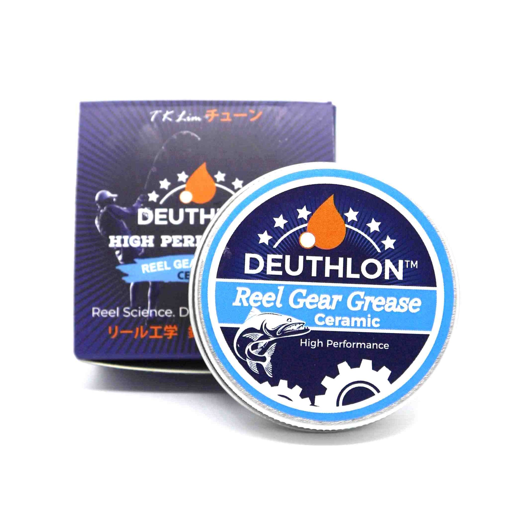 DEUTHLON Reel Gear Ceramic Grease | True protection with sticking to gears even under EXTREME PRESSURE - Deuthlon