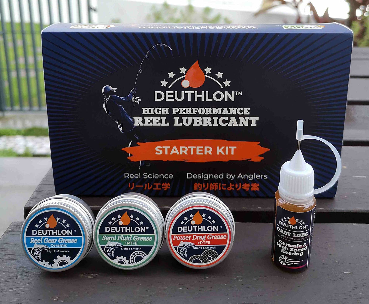 Fishing Starter Reel Maintenance Kit | All-In-One pack to revolutionized your fishing to the next level - Deuthlon