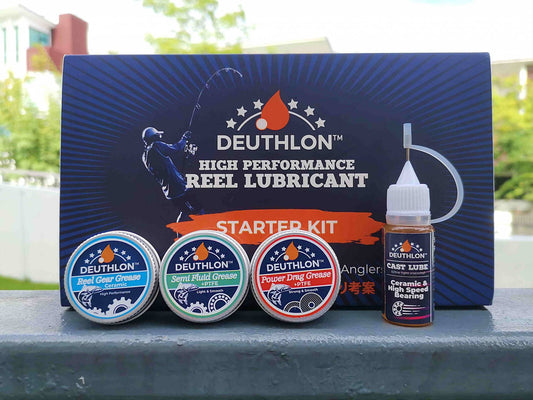Fishing Starter Reel Maintenance Kit | All-In-One pack to revolutionized your fishing to the next level - Deuthlon