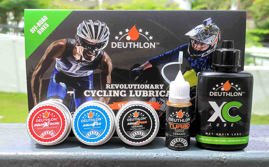 Starter Kit For Off-Road Cycling | All-in-One for Mountain Bikes, Off Roads, XC and others - Deuthlon